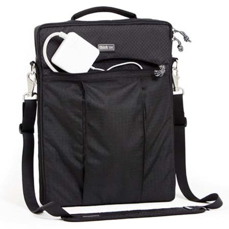 Think Tank Artificial Intelligence 15, Thin Protective Shoulder Bag for 15&quot; Laptops, Cables and Accessories, image