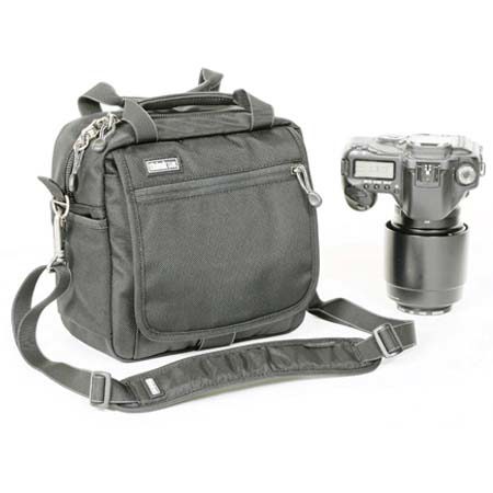 Think Tank Urban Disguise 20, Plain Looking, Fully Functional Shoulder Bag for a Pro SLR &amp; Two Small Lenses image