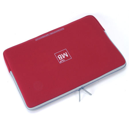 Tucano Second Skin Elements Sleeve for 15.4" MacBook+Element Graphics, Red image
