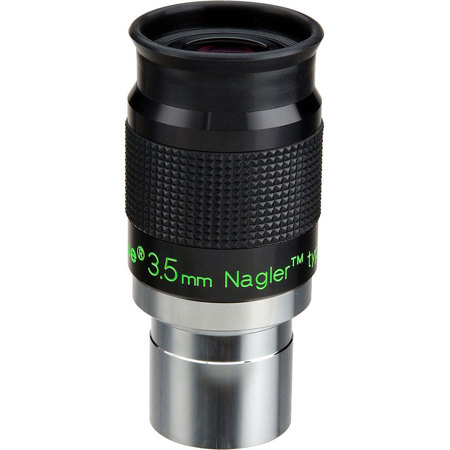 Tele Vue 3.5mm Nagler Type 6 1.25" Ultra Wide Field Eyepiece with 82 Degree Field of View. image