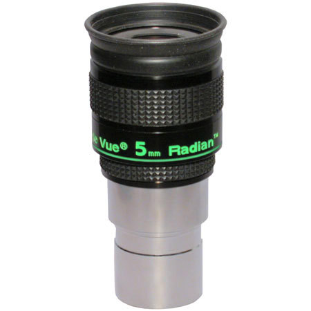 Tele Vue 5mm Radian 1.25&quot; Wide Angle Eyepiece with 60 Degree Field of View &amp; Long Eye Relief. image