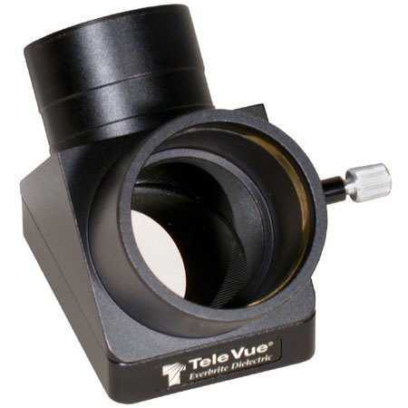 Tele Vue 2&quot; Everbrite Mirror Star (90°) Diagonal with Brass Clamp Ring -Black Satin Finish image