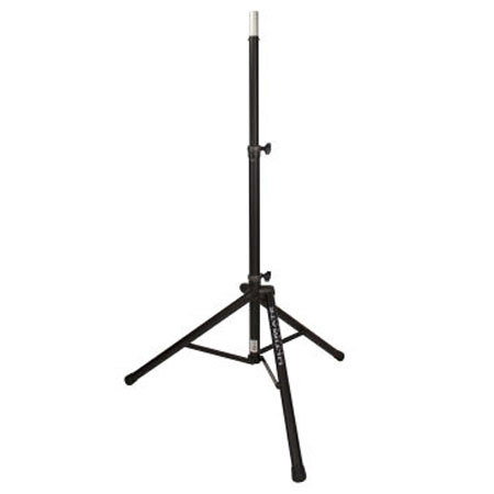 Ultimate Support TS-80B Original Series Aluminum Tripod Speaker Stand with Integrated Speaker Adapter