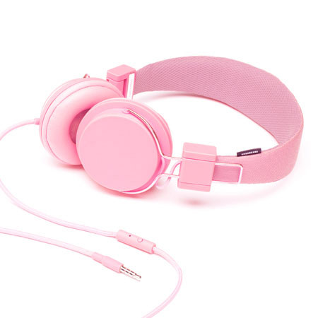 Urbanears Plattan Folding Classic Full Size Headphones with "Zound Plug" - Color: Pink image