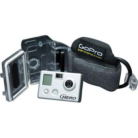 GoPro Motorsports HERO5, 5 Megapixel Digital Sports Camera with Digital Hero 5 Bundle, Depth rated Down to 100' image