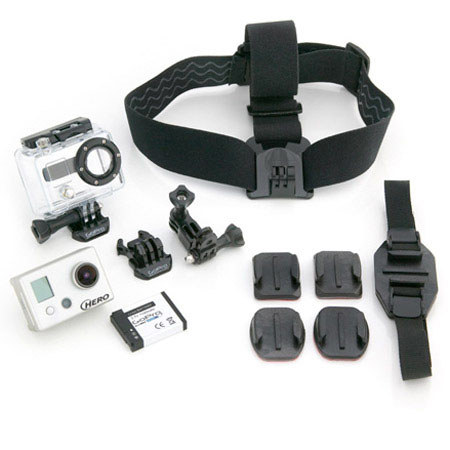 GoPro HD Helmet HERO, 5 Megapixel Digital Camera, Depth Rated Down to 180' image