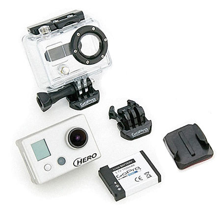 GoPro HD Hero Naked 170 Degree Wide Angle Lens Camera without Mounts, 5 Megapixel, 1920 x 1080p HD, 1.5in Status LCD, 1/2.5in HD CMOS Sensor image