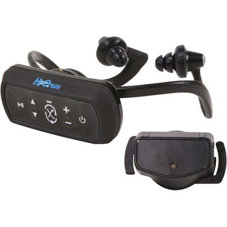 Intova H2oMan Waterproof MP3 Player with USB Interface, with Headphones, Uses 1GB, 2GB, or 4GB Micro SD Card image