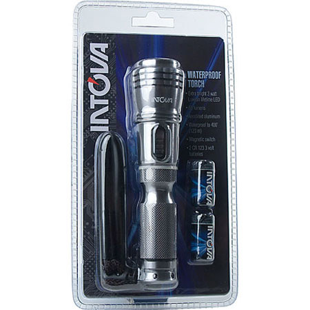 UPC 855712000165 product image for Intova Waterproof Aluminum Torch with Super Bright 3 Watt Luxeon LED Lifetime Bu | upcitemdb.com
