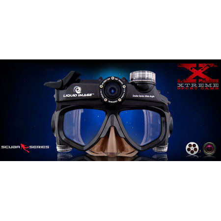 Liquid Image HD Scuba Series 5.0 Megapixel Wide Angle Camera Mask, Xlarge image
