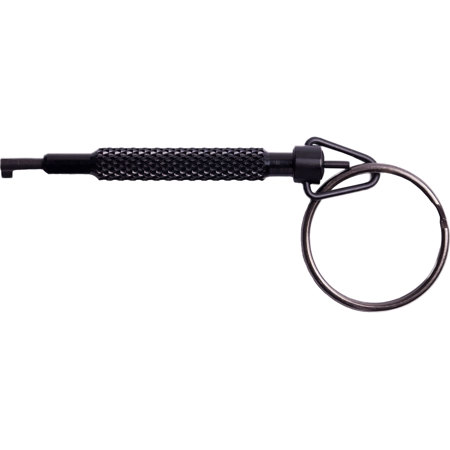 UPC 024718000114 product image for UZI Rotating Handcuff Key with Small and Large Key Chains for Professional Handc | upcitemdb.com