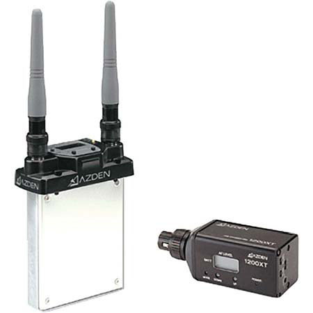 Azden 1200SiX, Wireless UHF Plug-In System with 1200URXSi On-Camera Receiver and 1200XT Plug-in Transmitter