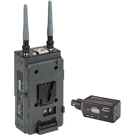 Azden 1200VMX UHF Plug-In System with 1200URX/VM On-Camera Receiver and 1200XT Plug-in Transmitter