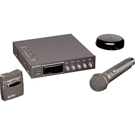 Azden IR-CS Infrared Wireless Microphone & Ceiling Mounted Speaker System for Classrooms