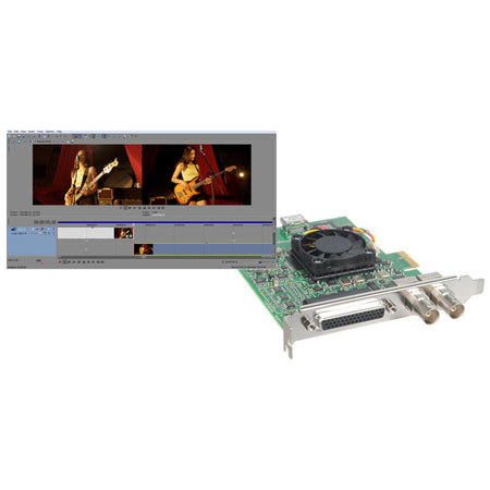 Blackmagic Design DeckLink Studio 2 SD/HD Broadcast Video PCI Express Capture Card - Bundle - with Sony Vegas Pro 12 Video Editing Software
