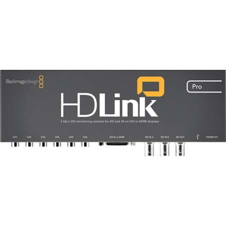 Blackmagic Design HDLink Pro HDTV Resolution Video Monitoring on DVI-D Computer Monitors