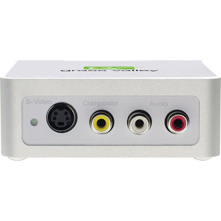 Grass Valley ADVC Mini Converters for Mac with USB, Composite/Stereo Audio RCA Cable image