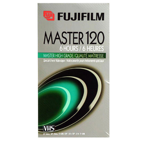 Fujifilm T-120PS A/V Master VHS Tape image