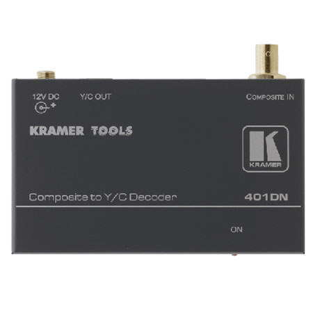 Kramer Electronics 401DN Analog Video Signal Converter, Composite (BNC) to Y/C (S-Video)