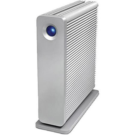 LaCie 2TB eSATA Big Disk Quadra Drive, with FireWire 800, 400 &amp; Hi-Speed USB 2.0 Interface, 7200rpm for Mac and Windows image