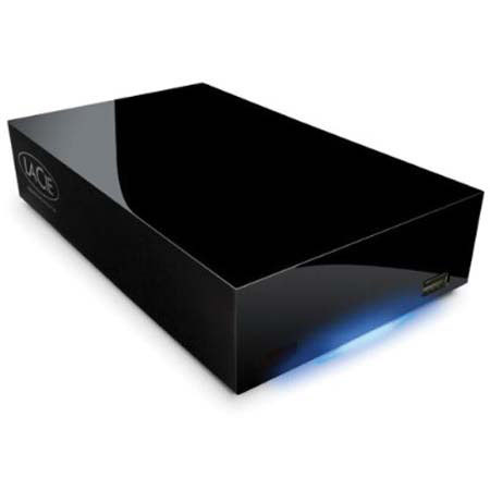 LaCie LaCinema Classic, 500 GB Multimedia Hard Disk / Player with USB 2.0, Composite Video, for Mac &amp; Windows image