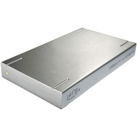 LaCie 160 GB, 5400 rpm Mobile Hard Drive with USB 2.0 Interface, for Mac &amp; Windows, F.A. Porsche Design. image