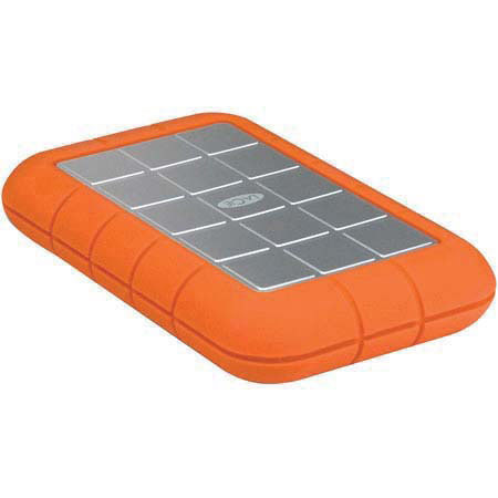 LaCie Rugged XL 1 TB External Hard Drive with eSATA 3Gb/s &amp; Hi-Speed USB 2.0 Interface image
