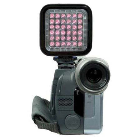 Sima SL-20IR, Shoe Mounted Night Vision Video Light with 36 Infrared LEDs image