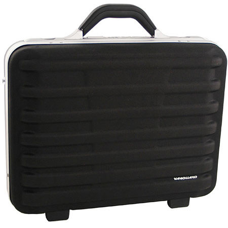 Vanguard Athens 85, Hard Side Aluminum Notebook Case, Fits up to 17&quot; Notebooks, Black image