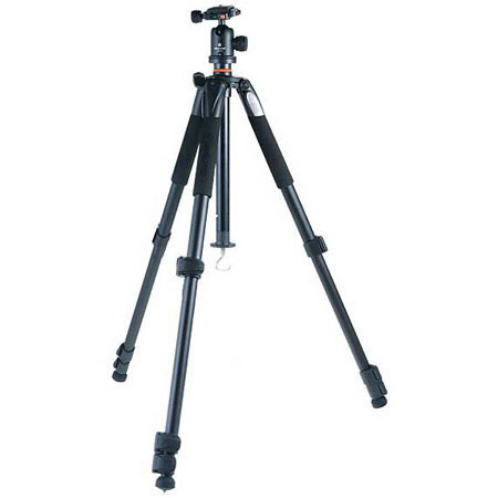 Vanguard Alta 264AB Aluminum Alloy Tripod with SBH-50 Panhead, Maximum Height 59&quot;, Supports 11 lbs. image
