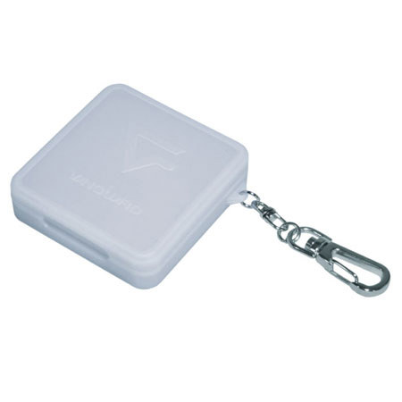 Vanguard MCC32 ABS Memory Card Case for 6 SD Memory Cards, with Keychain and Removable Interior image