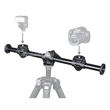 Vanguard Multi-Mount 6, Enables you to Mount Two Cameras or Camera Accessories such as a Flash Unit to a Single Tripod