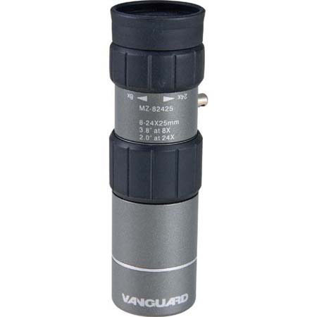 Vanguard 8-24x25 MZ Zoom Monocular with Roof Prism, 3.8-2.0 Degree Angle of View, 8.0mm Eye Relief image