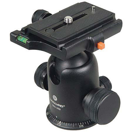 Vanguard SBH-300 Ballhead with Quick Release for the Elite and Tracker Tripods, Supports 70 lbs. image