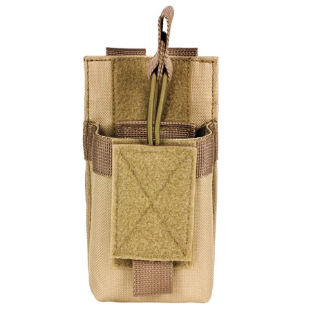 NcSTAR Vism Single Magazine Pouch, for a 5.56/223, or 7.62x39 Double Stack Magazine, Tan.