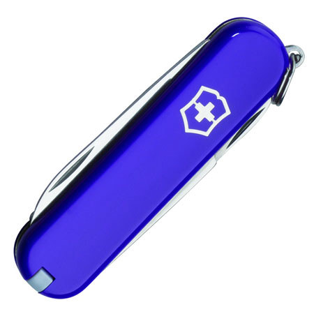 UPC 046928530342 product image for Victorinox Swiss Army 58mm/2.28in Classic SD Pocket Knife, Purple | upcitemdb.com