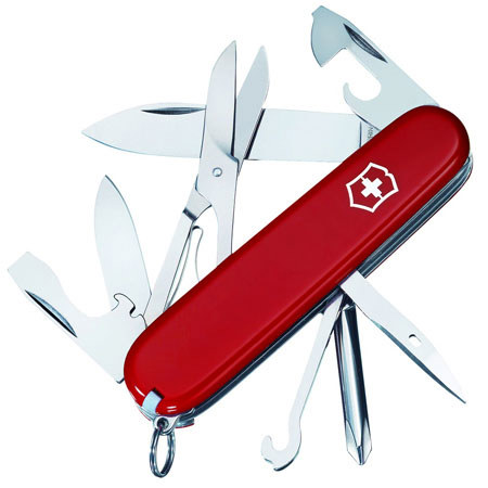 UPC 046928563418 product image for Victorinox Swiss Army Super Tinker Pocket Tool, Red | upcitemdb.com