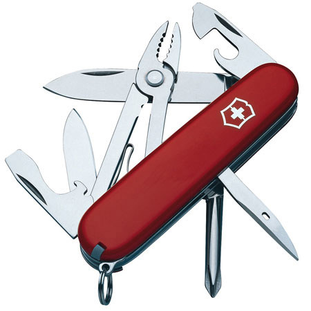 UPC 046928534418 product image for Victorinox Swiss Army Mechanic Knife, 91mm/3.58", Red | upcitemdb.com