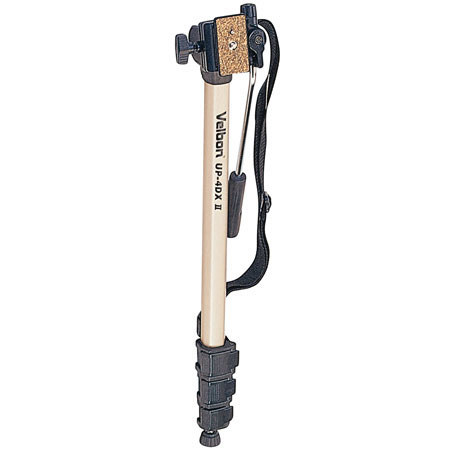 Velbon UP4-DXII 4-Section Aluminum Monopod with Fluid Tilt Head &amp; Quick-Release. image