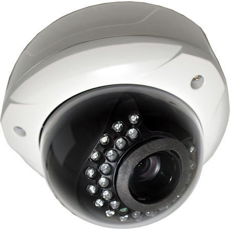 Vonnic VCD535W Vandal Proof High Resolution 3 Axis Design WDR License Plate Dome Camera, 680 TV Lines Resolution