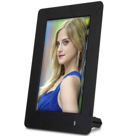ViewSonic 6" PortraitView Digital Photo Frame, Black