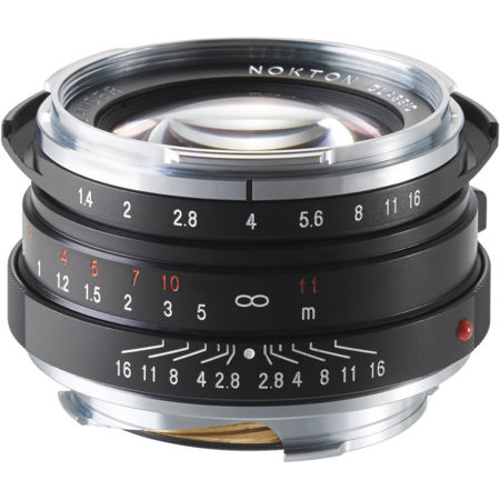 Voigtlander Nokton 40mm f/1.4 Wide Angle Leica M Mount Lens - Black image