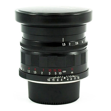 Voigtlander Nokton 50mm f/1.5 Aspherical Standard Leica Screw Mount Lens - Black image