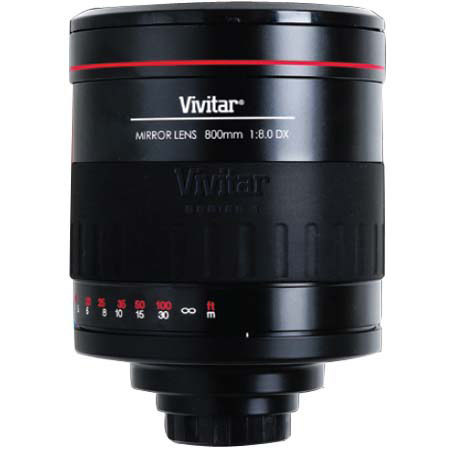 Vivitar Series 1 800mm f/8 Manual Focus Mirror Lens with "T" Style Mount image