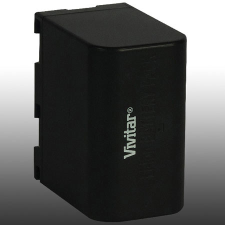 Vivitar Replacement Rechargeable Lithium Battery for JVC Camcorder BN-VF823, 2000mAh image