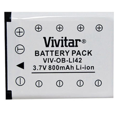 Vivitar Replacement Rechargeable Lithium Battery for Olympus LI-42B