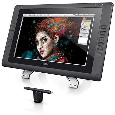 Wacom Cintiq DTH2200 22" HD Touch Pen Display, 1920x1080 Resolution, 16:9 Aspect Ratio, DVI-D Inputs