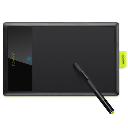 Wacom CTL471 Bamboo Splash Digital Tablet, 5.8x3.6" Active Area, ArtRage Studio 3.5