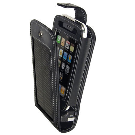 Wagan Solar e Charger Exec Duo - Recharges iPod touch, iPhone, 3G, and 3GS while on the go!
