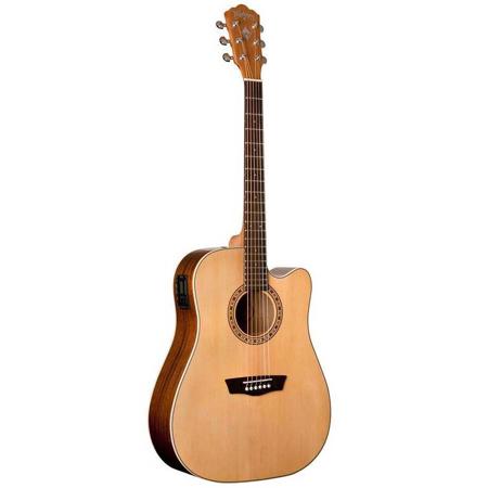 UPC 801128015309 product image for Natural  Gloss Dreadnought  Cutaway Harvest series Guitar with Solid  Sitka  Spr | upcitemdb.com
